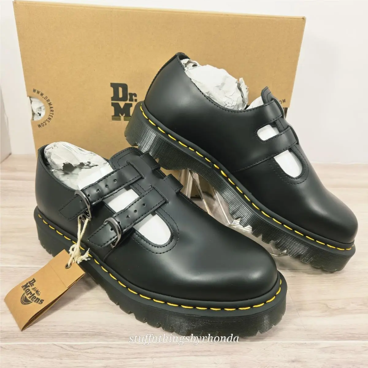 8065 II Bex Smoothe Women`s US 10 Black Shoes by Dr. Martens