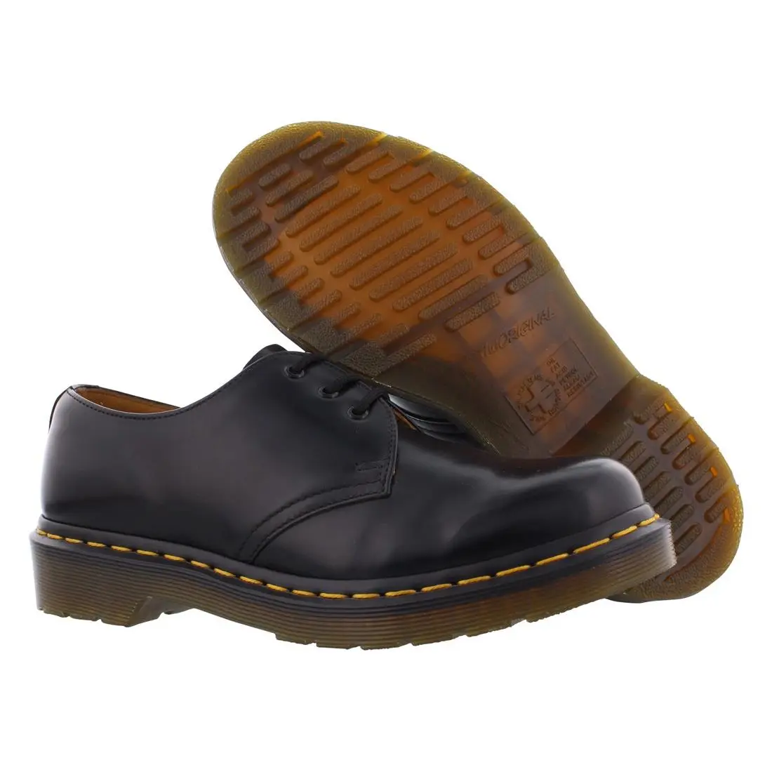 1461 Smooth Unisex Shoes Size 8 Color: Black Smooth by Dr. Martens