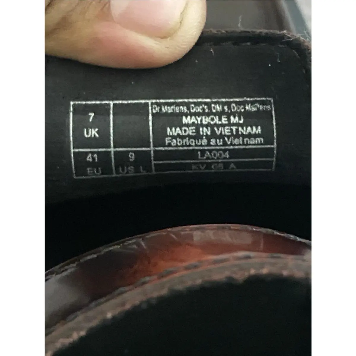 Dr. Martens shoes - Dr.Martens Maybole MJ Arcadia - Maybole Arcadia - Black, Cherry Red 5