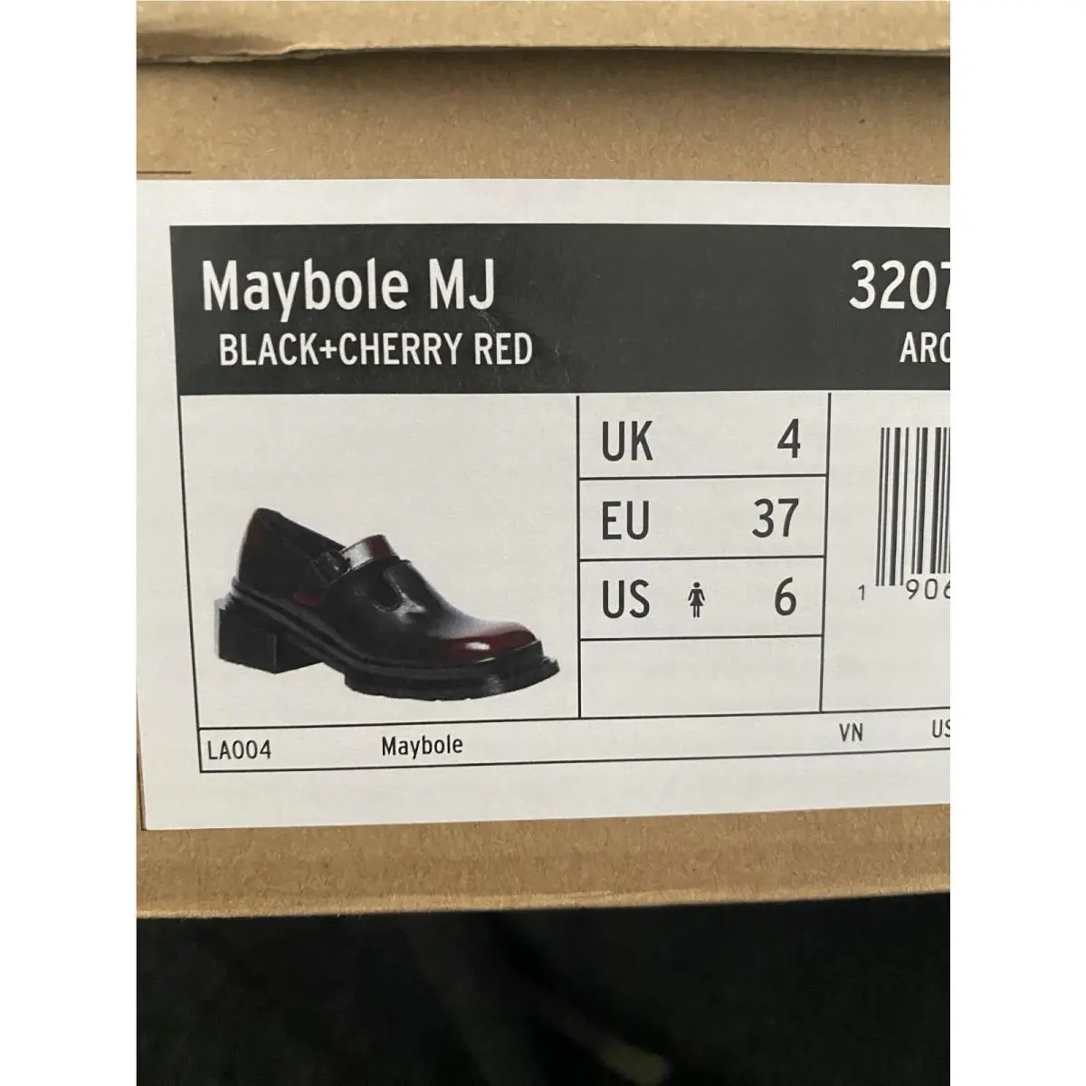 Dr. Martens shoes - Dr.Martens Maybole MJ Arcadia - Maybole Arcadia - Black, Cherry Red 6
