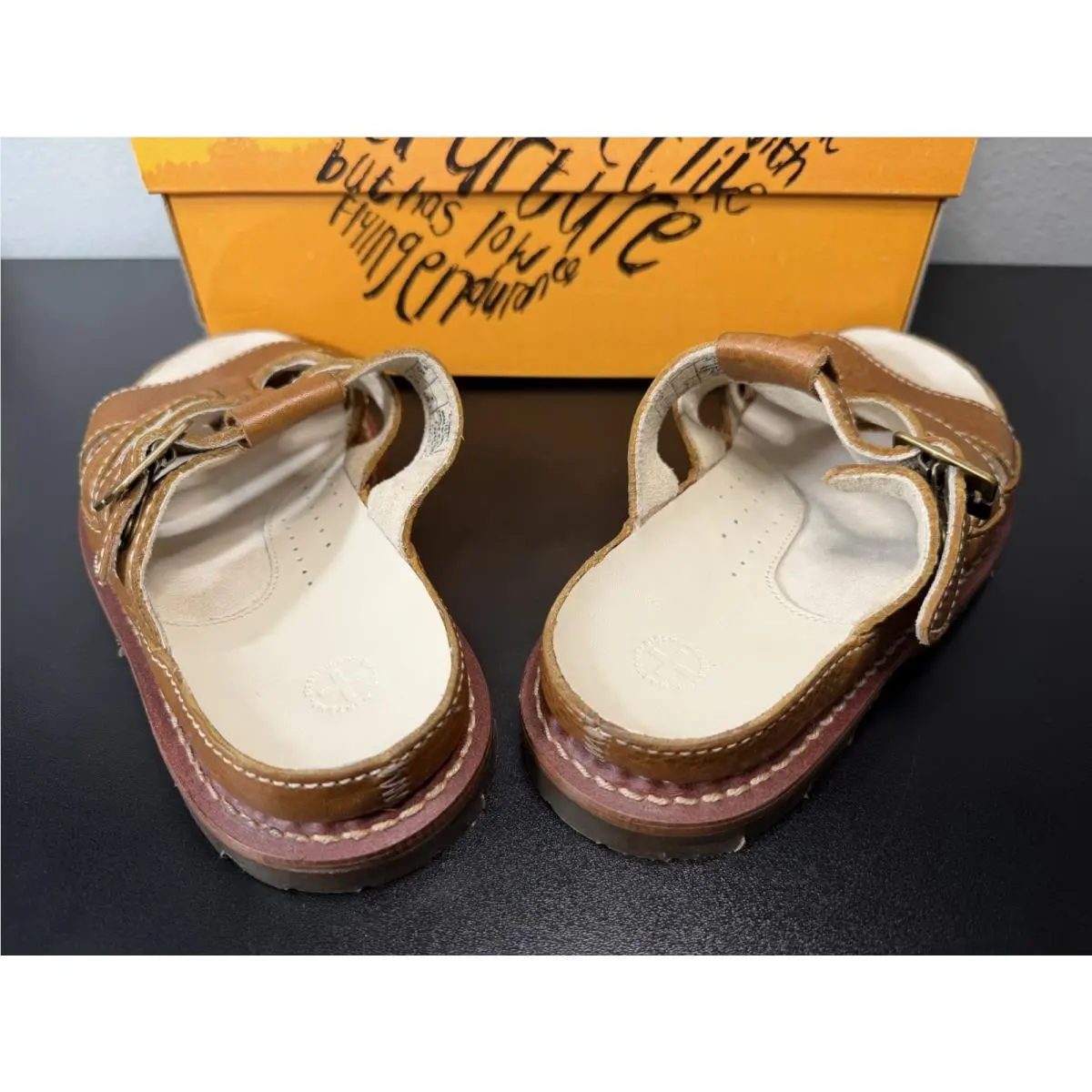 Dr. Martens shoes - Slides - Slides - Brown 1