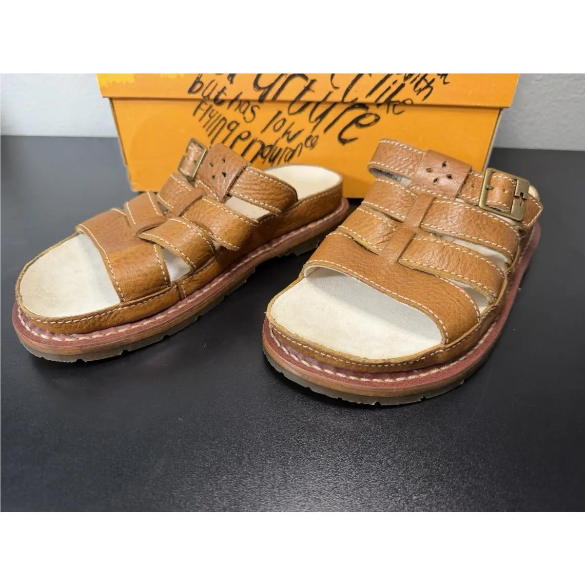 Dr. Martens shoes - Slides - Slides - Brown 2
