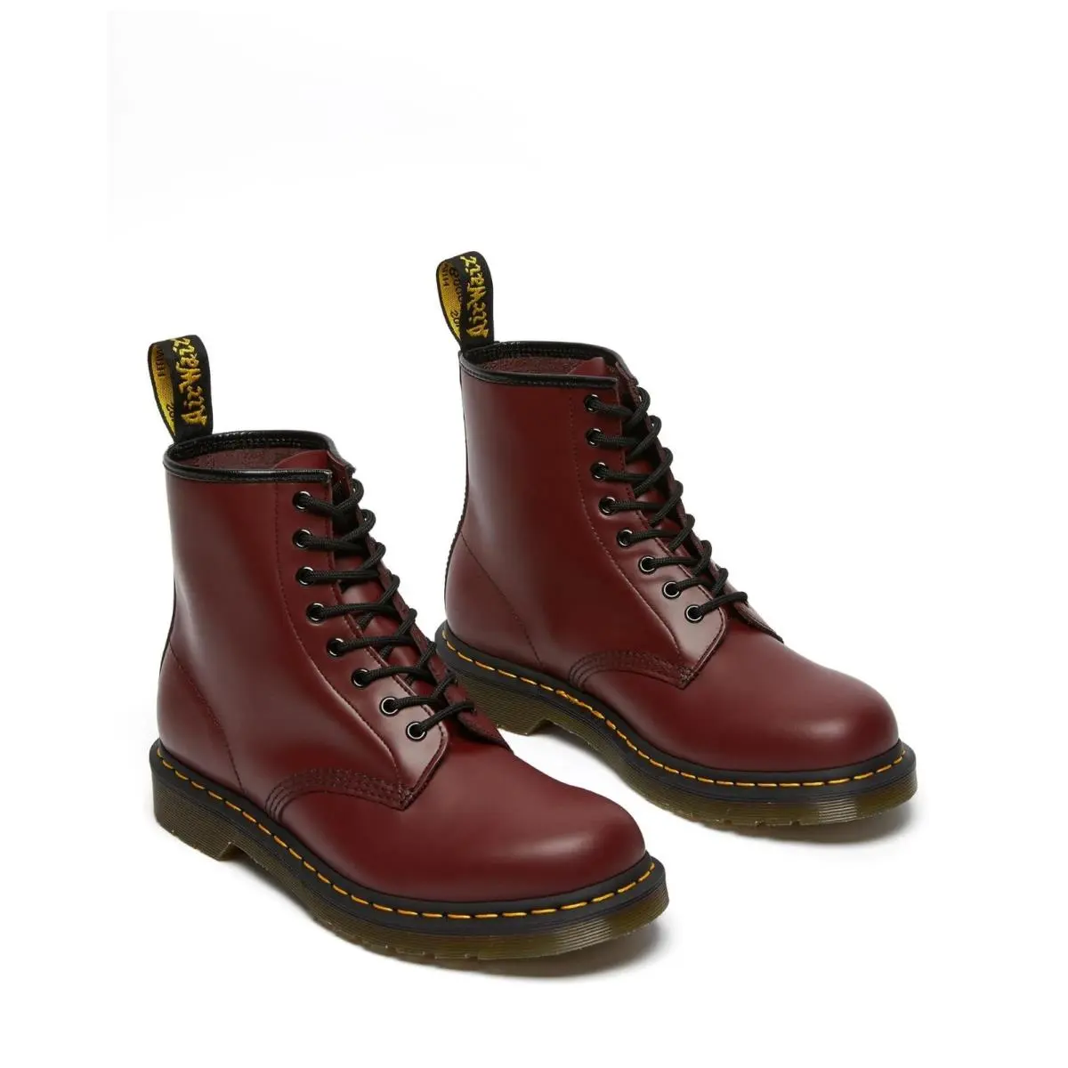 Dr. Martens 1460 Smooth Leather Boots Unisex Boots US 14/UK 13 - Cherry Red Smooth