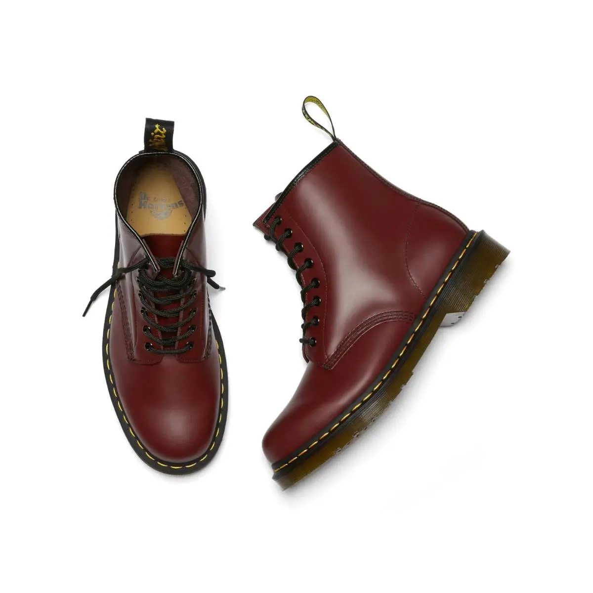 Dr. Martens shoes - Cherry Red Smooth (UPC: 800090796704) 4