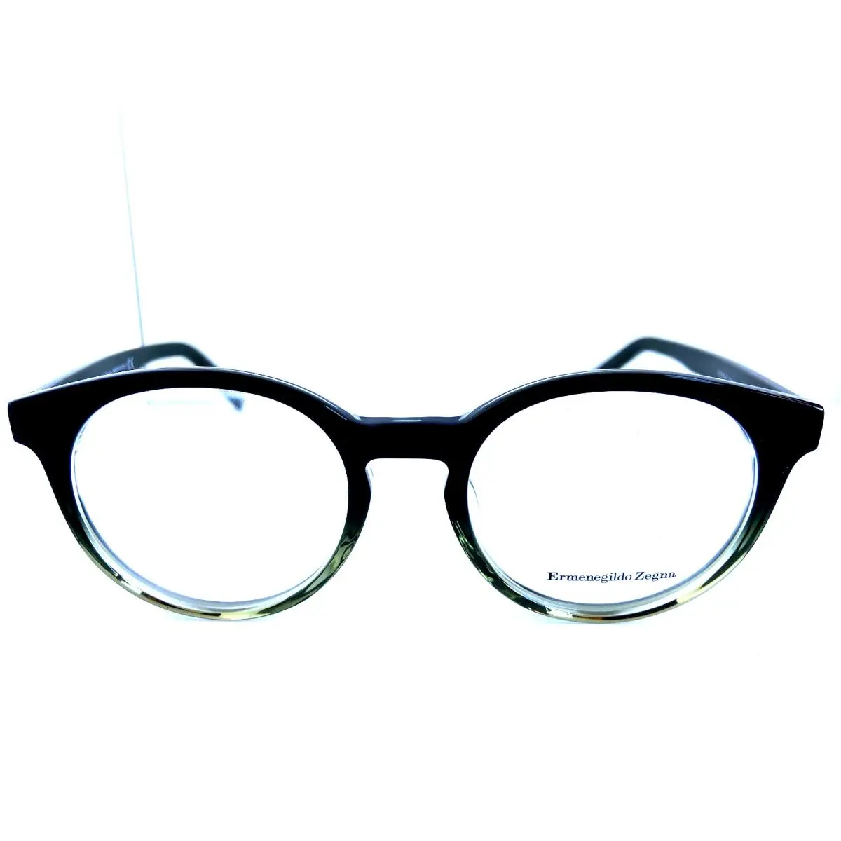 Ermenegildo Zegna EZ 5024-F 095 Ombre Asian Fitting Round Men`s Eyeglasses Frame