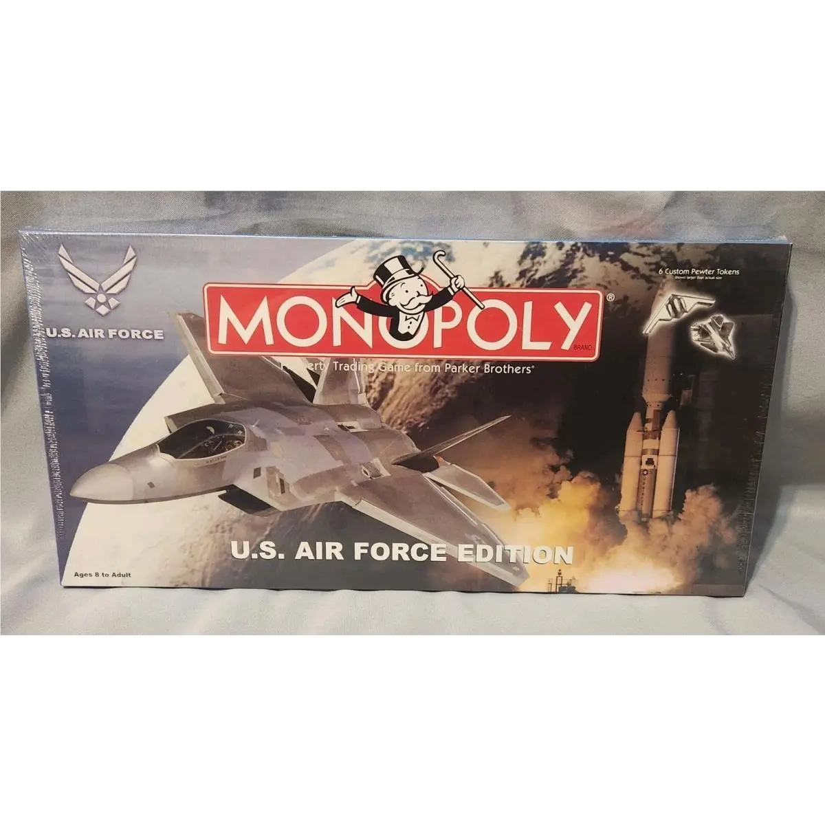 2003 Hasbro Parker Brothers Monopoly US Air Force Edition Board Game