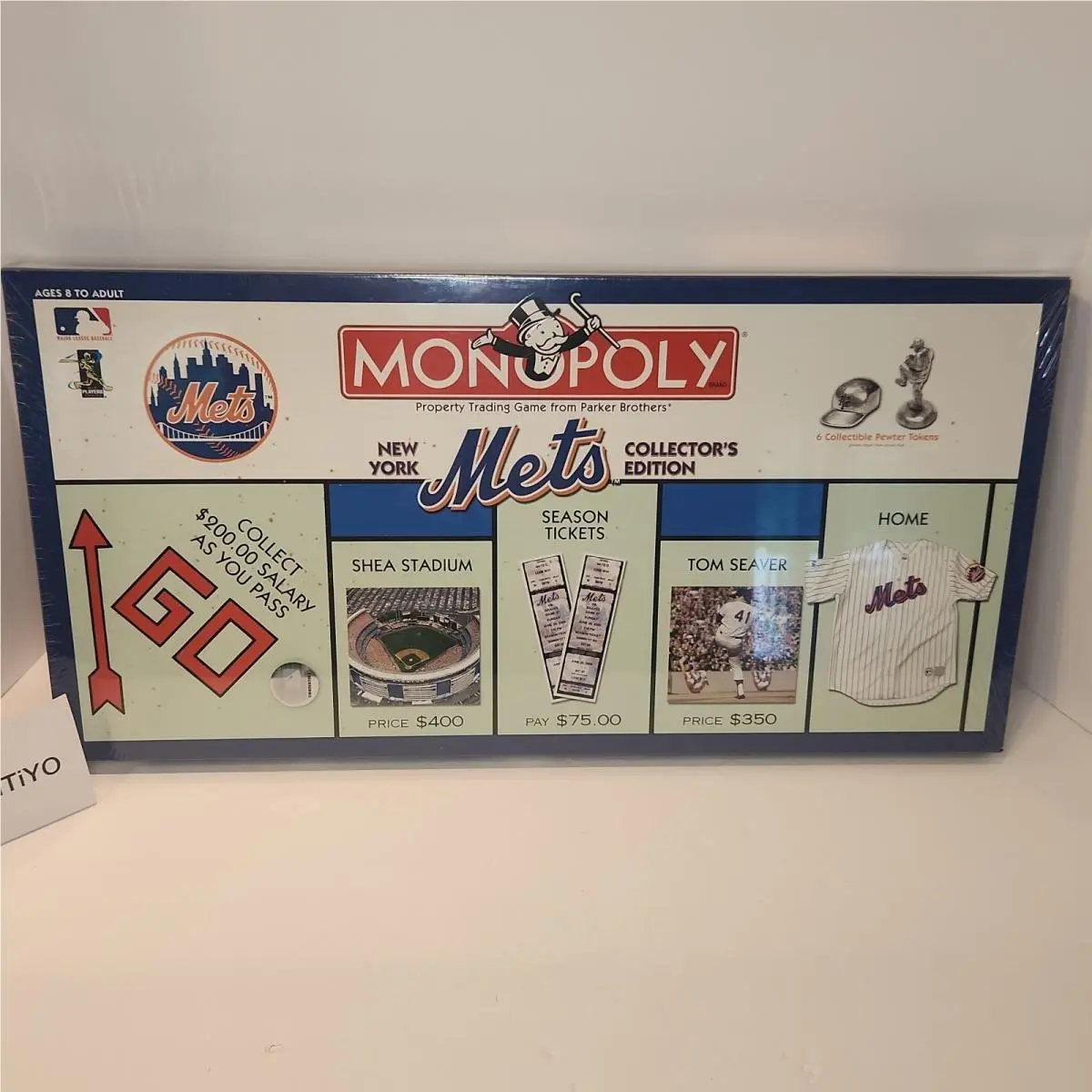 2002 York Mets Monopoly 1st Edition - Collector`s Edition