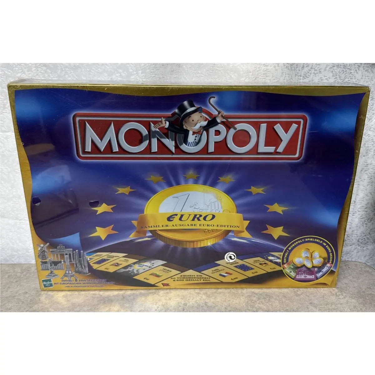 Monopoly Euro Edition Parker Bros Hasbro