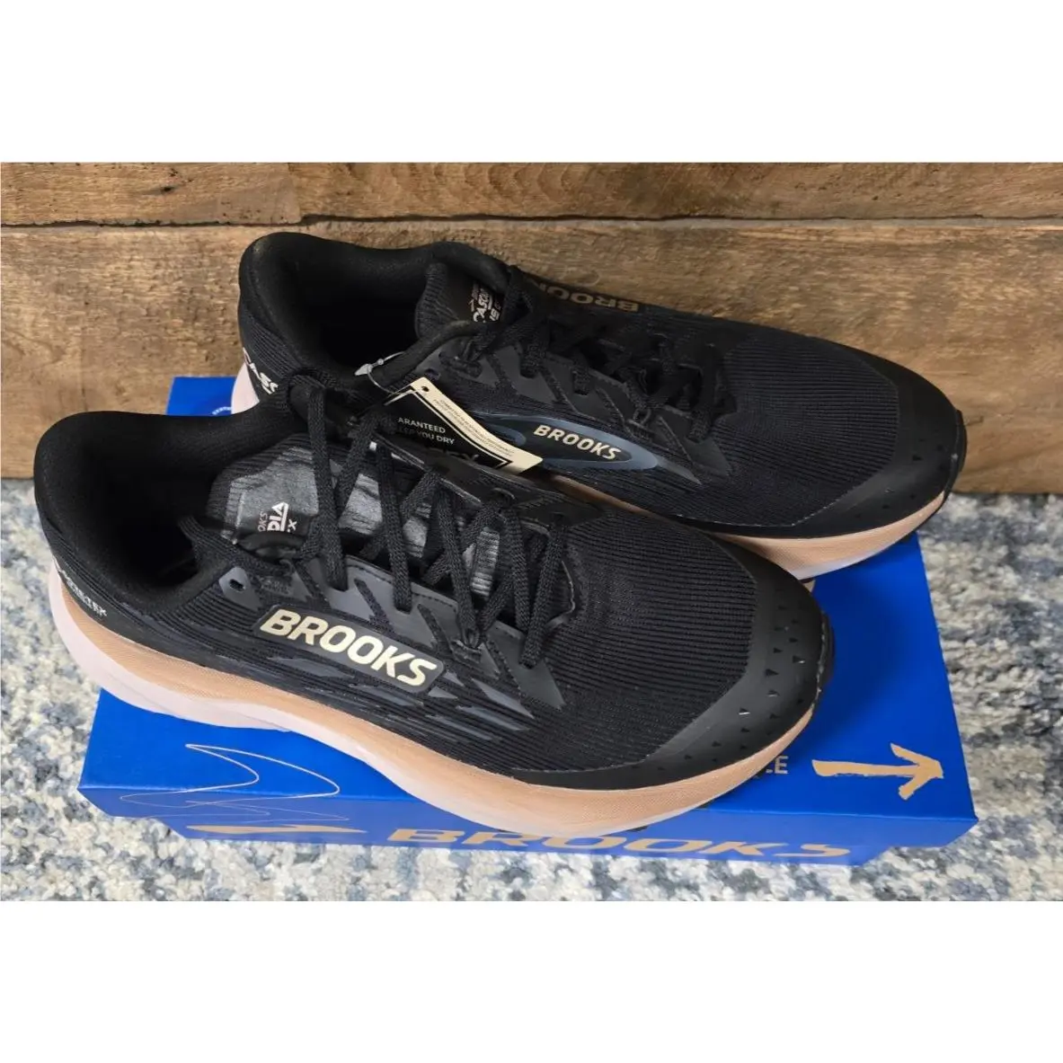 Brooks shoes - Black/Ebony/Chateau Gray 0