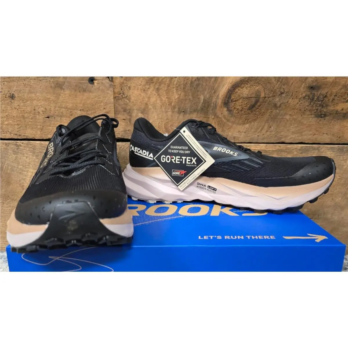 Brooks shoes - Black/Ebony/Chateau Gray 1