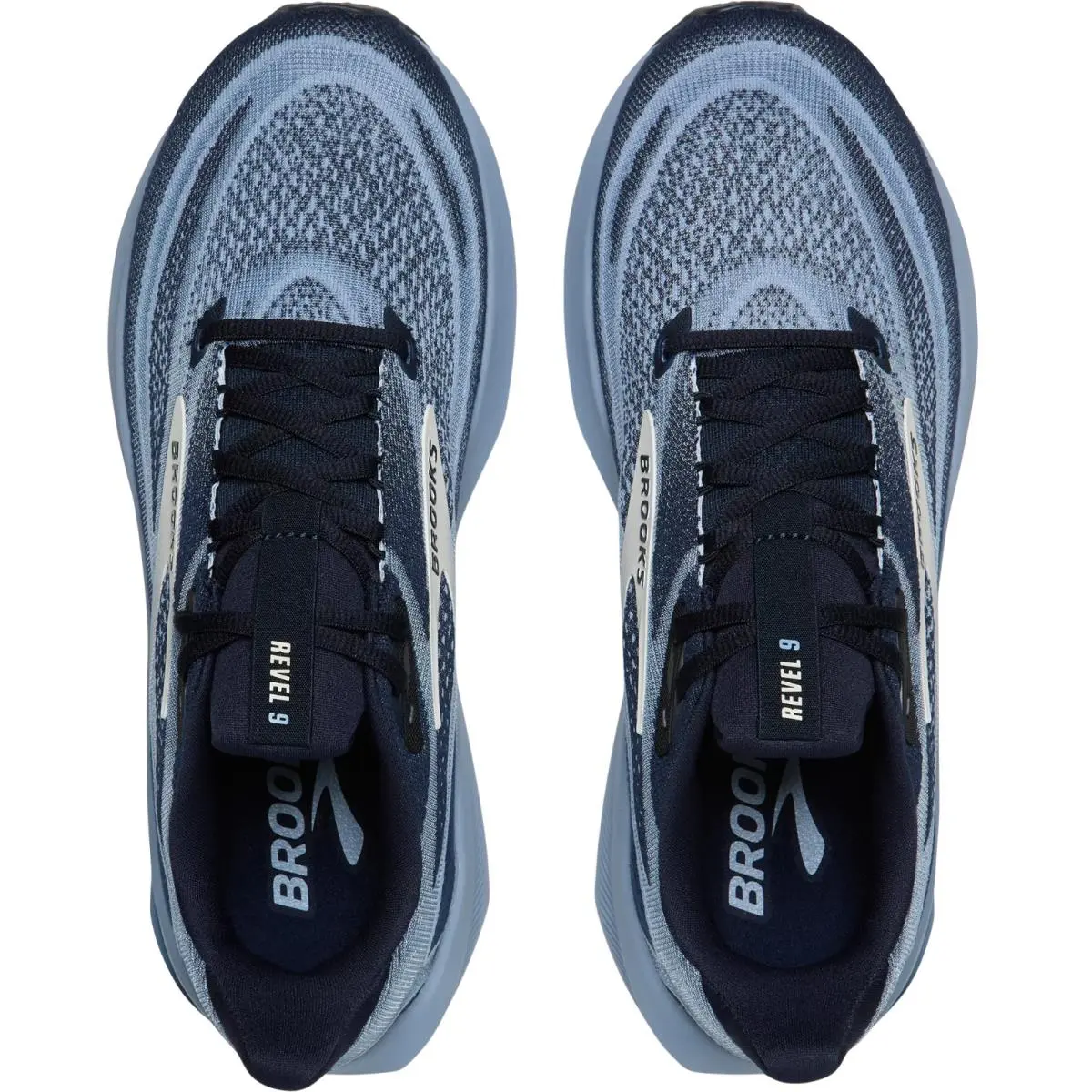 Brooks shoes - Brooks Revel 9 - Revel - Black/Ebony/Biscuit 27