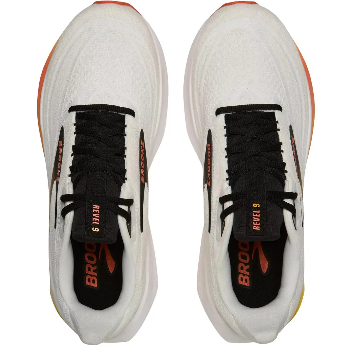 Brooks shoes - Brooks Revel 9 - Revel - Black/Ebony/Biscuit 32