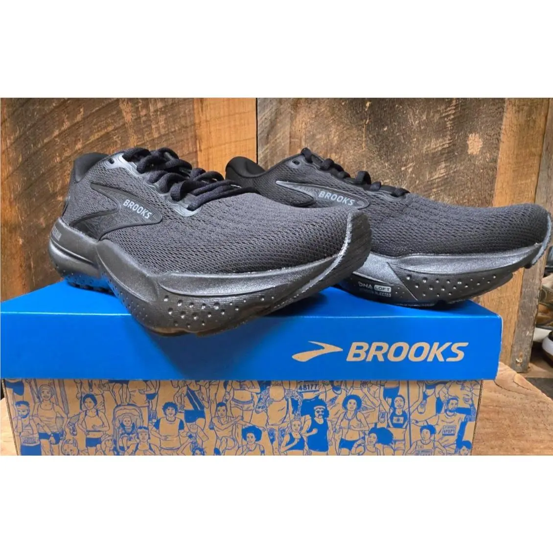 Brooks shoes - Brooks Glycerin 21 - Glycerin - Black/Black/Ebony 4