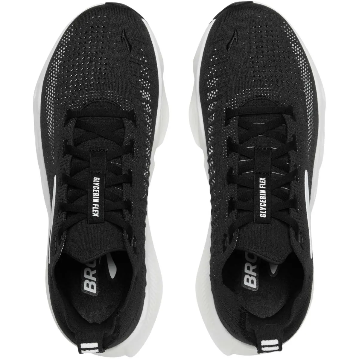 Brooks shoes - Brooks Glycerin Flex - Glycerin Flex - Black/White 2