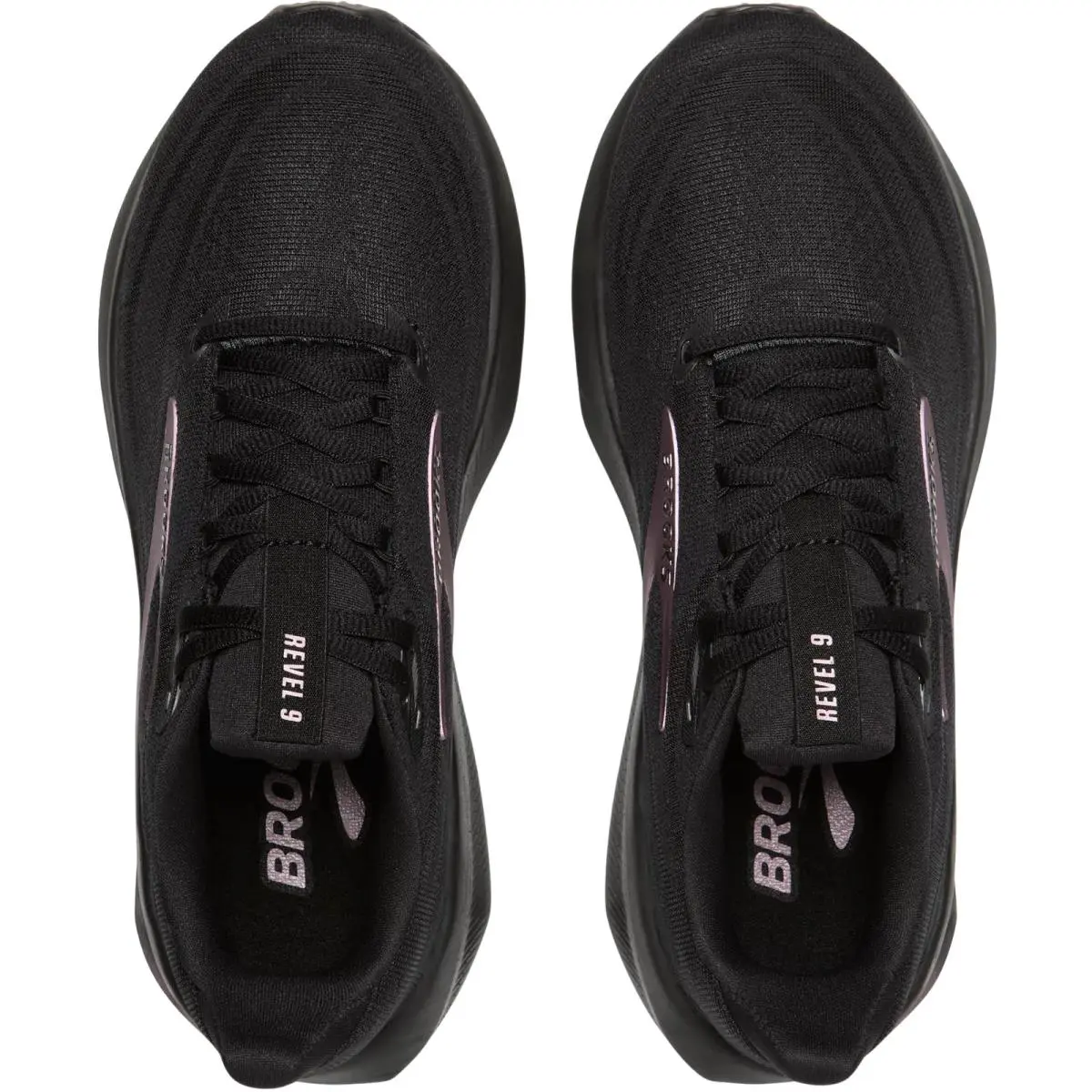 Brooks shoes - Brooks Revel 9 - Revel - Black/Black/Rose Gold 2