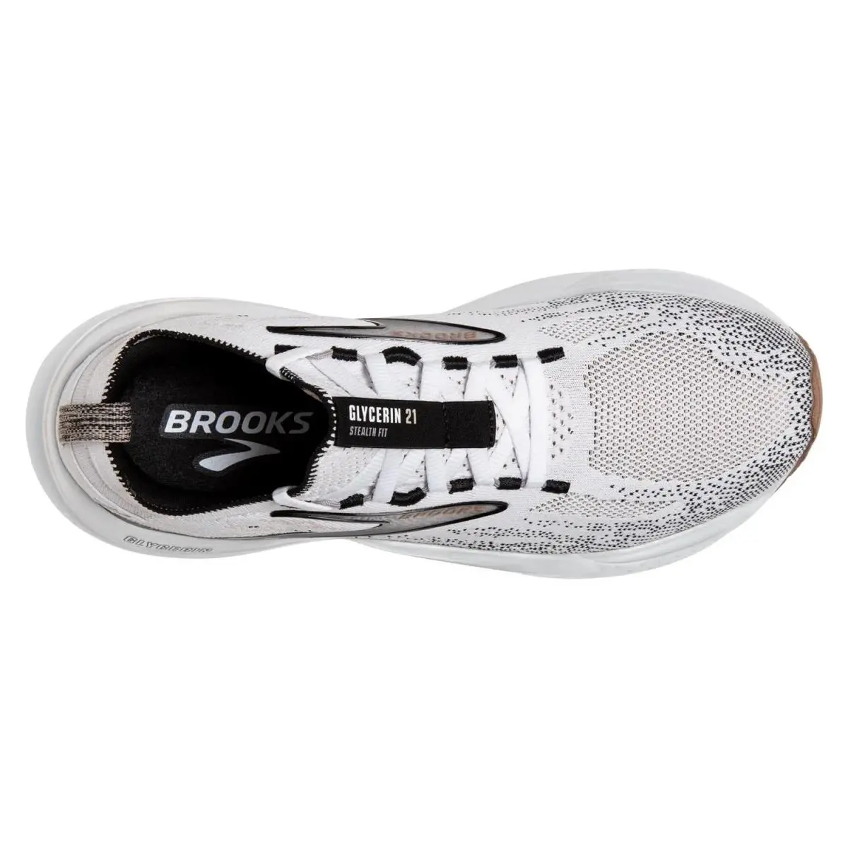 Brooks shoes - White/Grey/Black 10