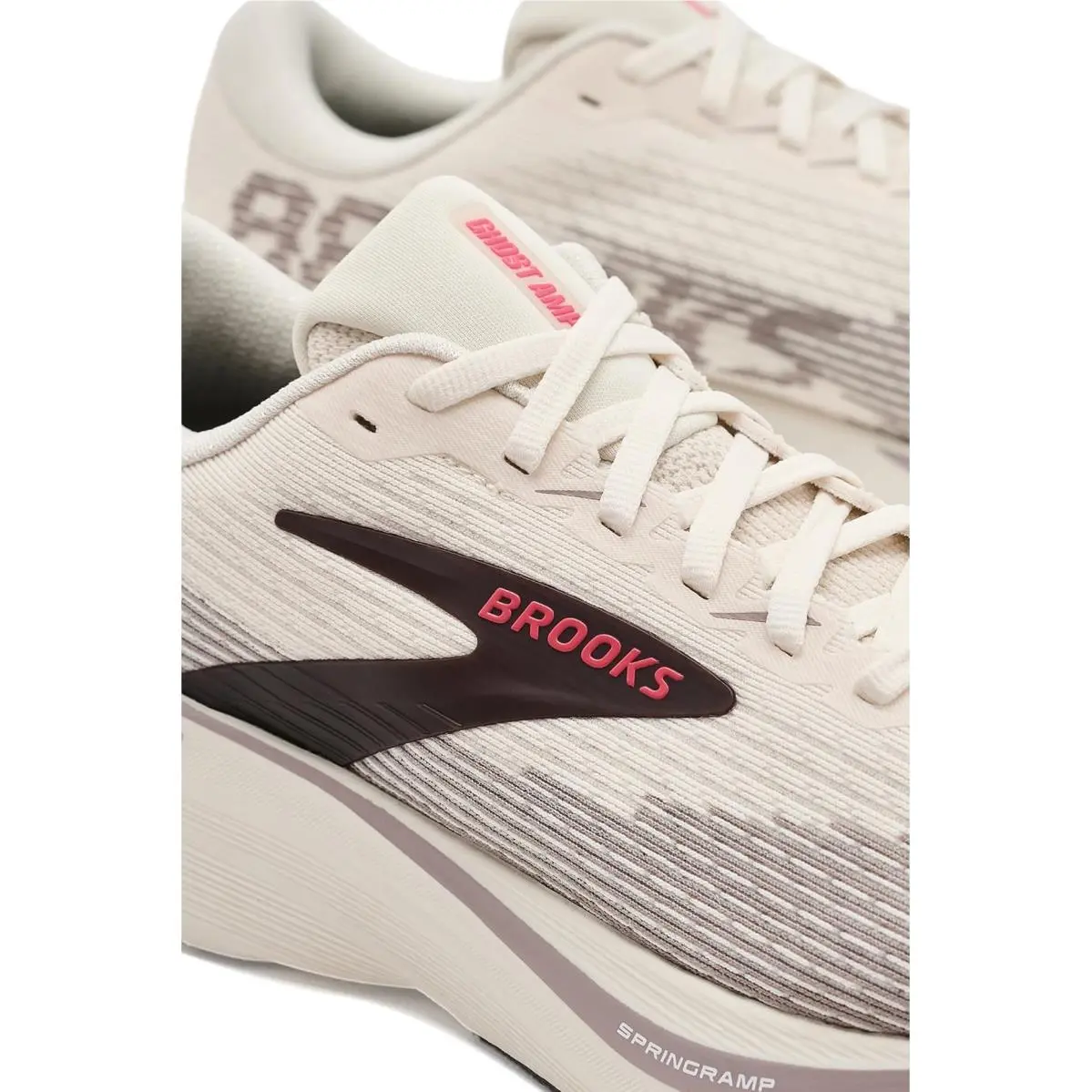 Brooks shoes - Arctic Wolf/Dove/Pink 11