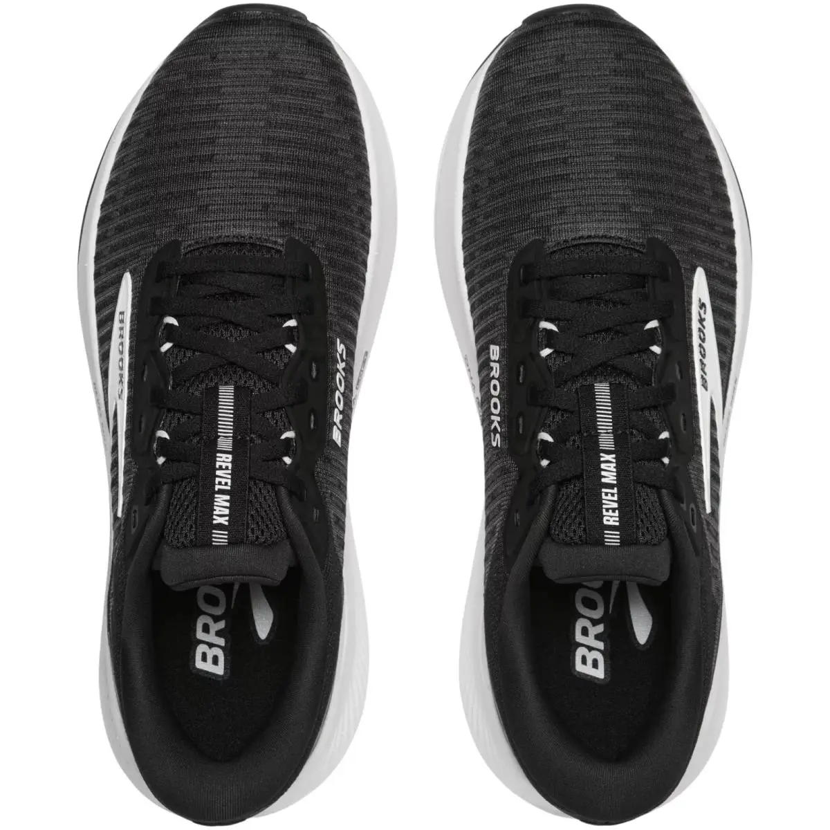 Brooks shoes - Brooks Revel Max - Revel Max - Black/Grey/White 2