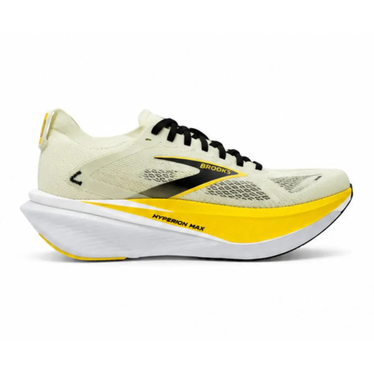 Brooks Hyperion Max 3 Men`s Running Shoes Marathon Racing Tempo Trainer Yellow