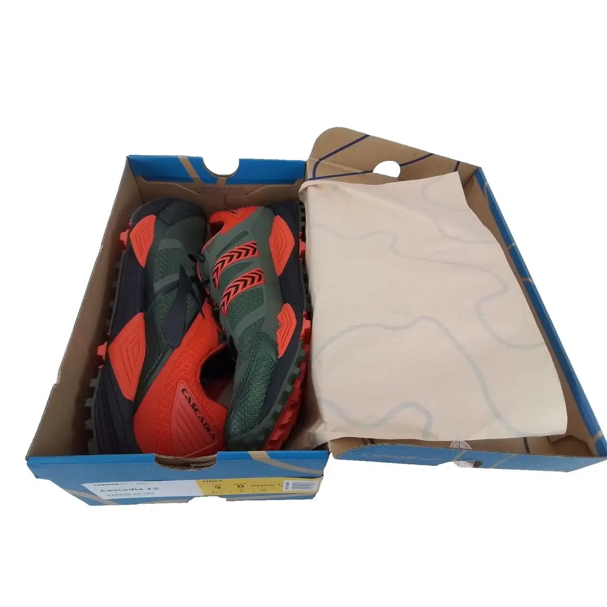 Brooks shoes - Brooks Cascadia 12 - Cascadia - 110243-1D-362 - Green 6