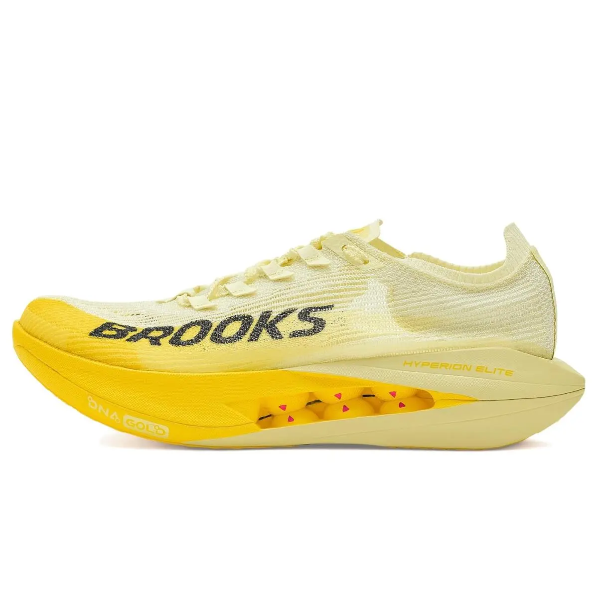 Brooks shoes - Luminary/Yellow/Gray 9