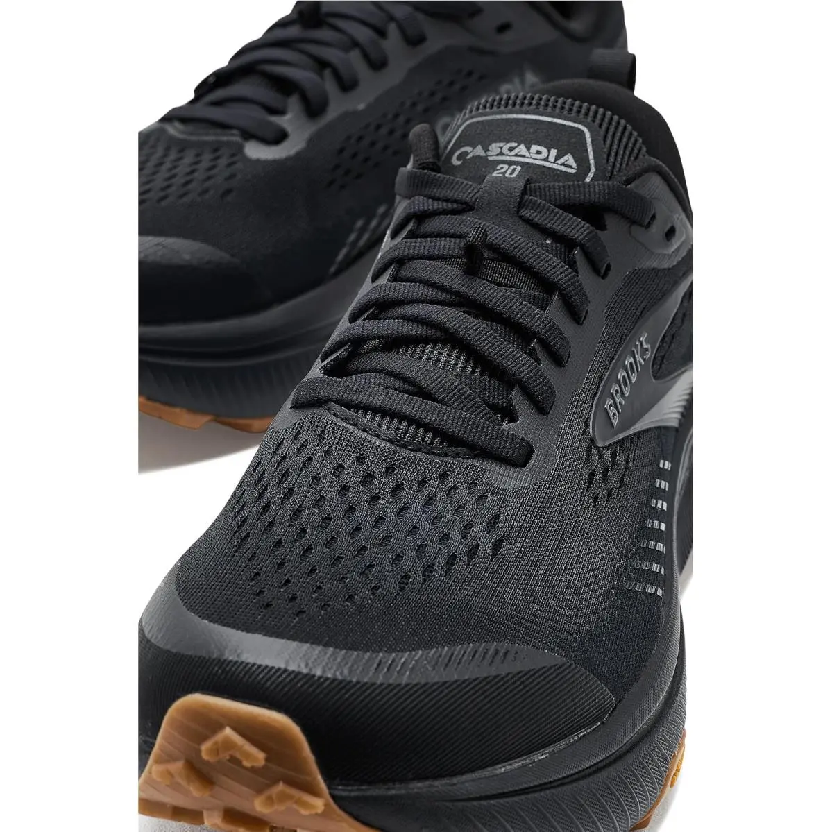 Brooks shoes - Black/Ebony/Gum 4