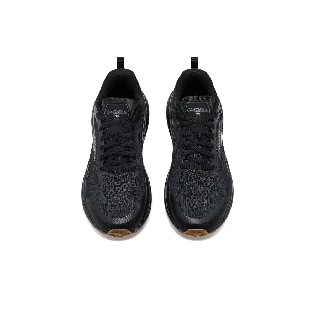 Brooks shoes - Black/Ebony/Gum 7