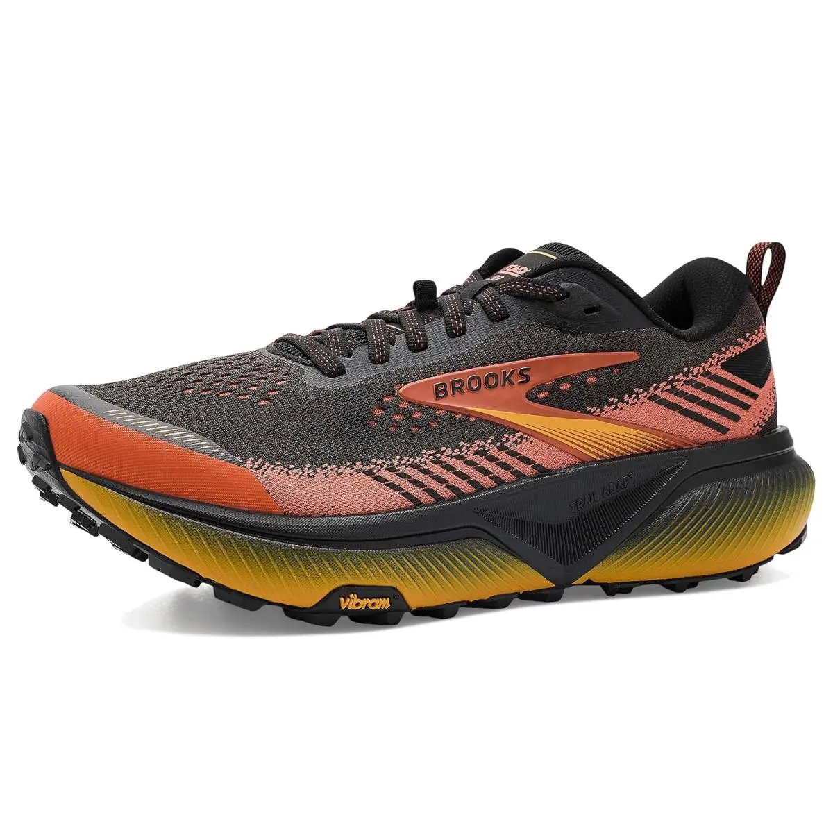 Brooks shoes - Black/Ebony/Gum 13
