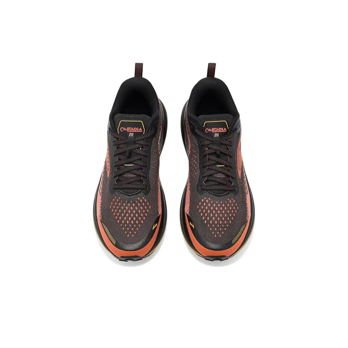 Brooks shoes - Black/Ebony/Gum 14