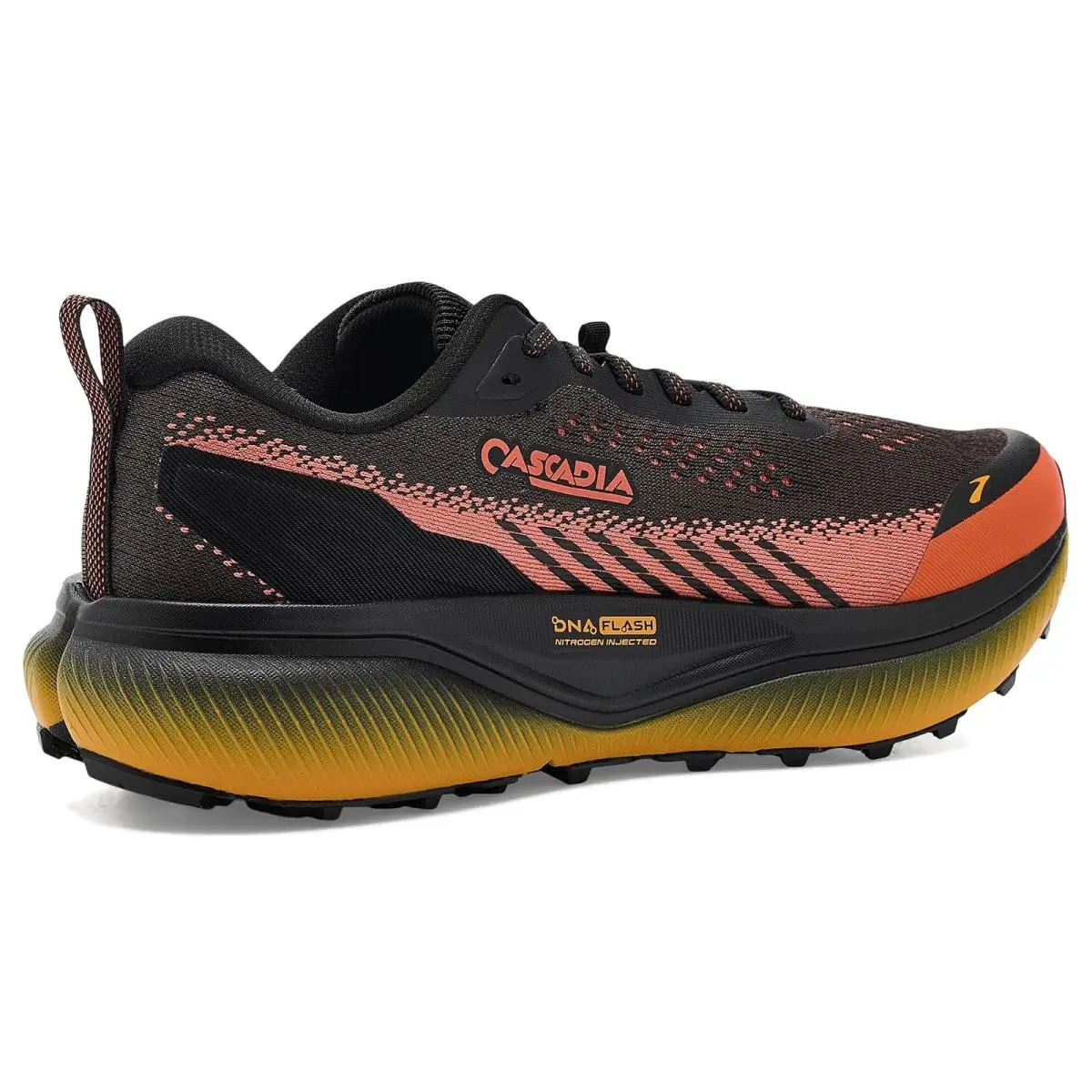 Brooks shoes - Black/Ebony/Gum 15