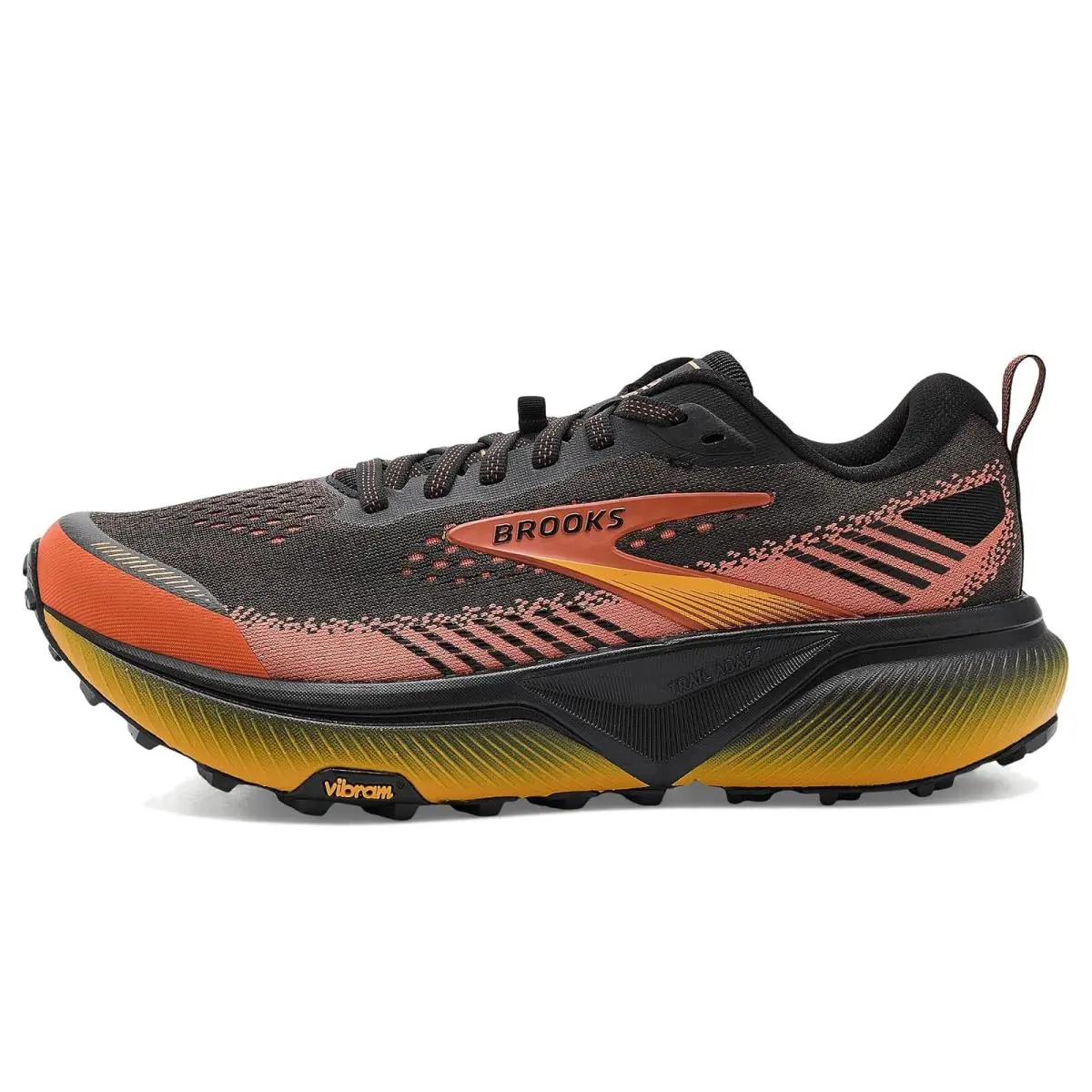Brooks shoes - Black/Ebony/Gum 16