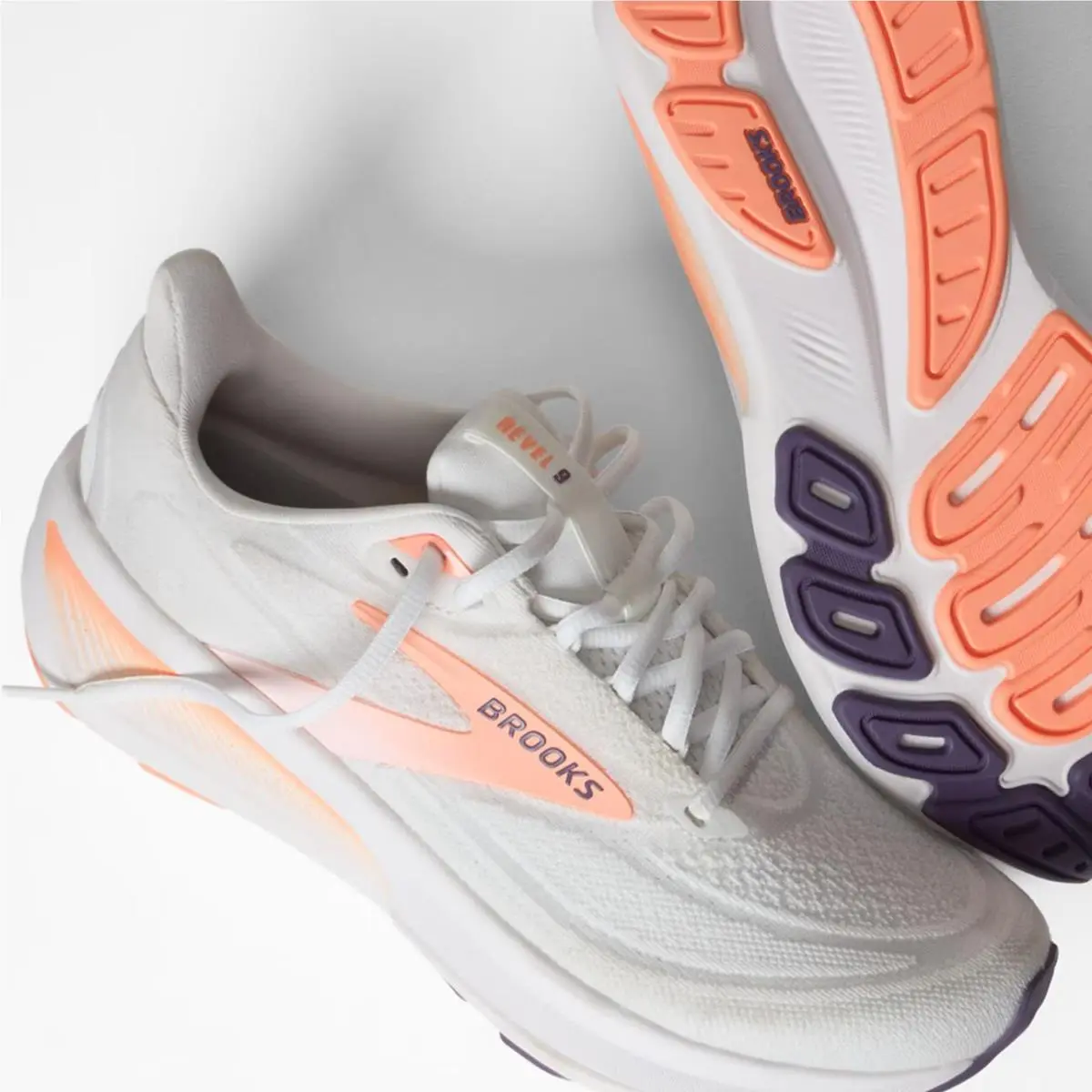 Brooks shoes - Brooks Revel - Revel - 1204891B152 - White 5