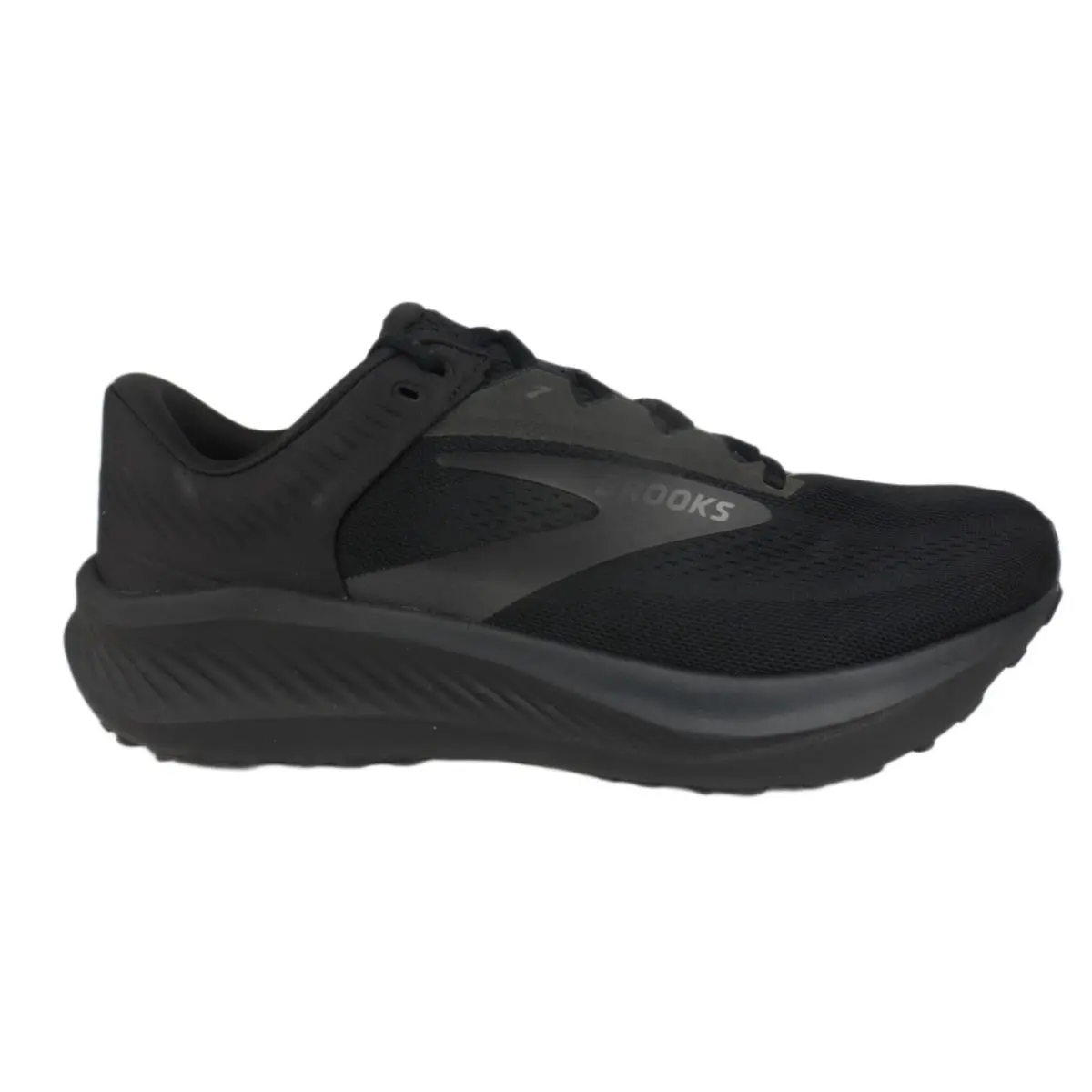 Brooks Anthem 8 Men`s Running Shoes Black/black/ebony US 10.5 Wide - Black