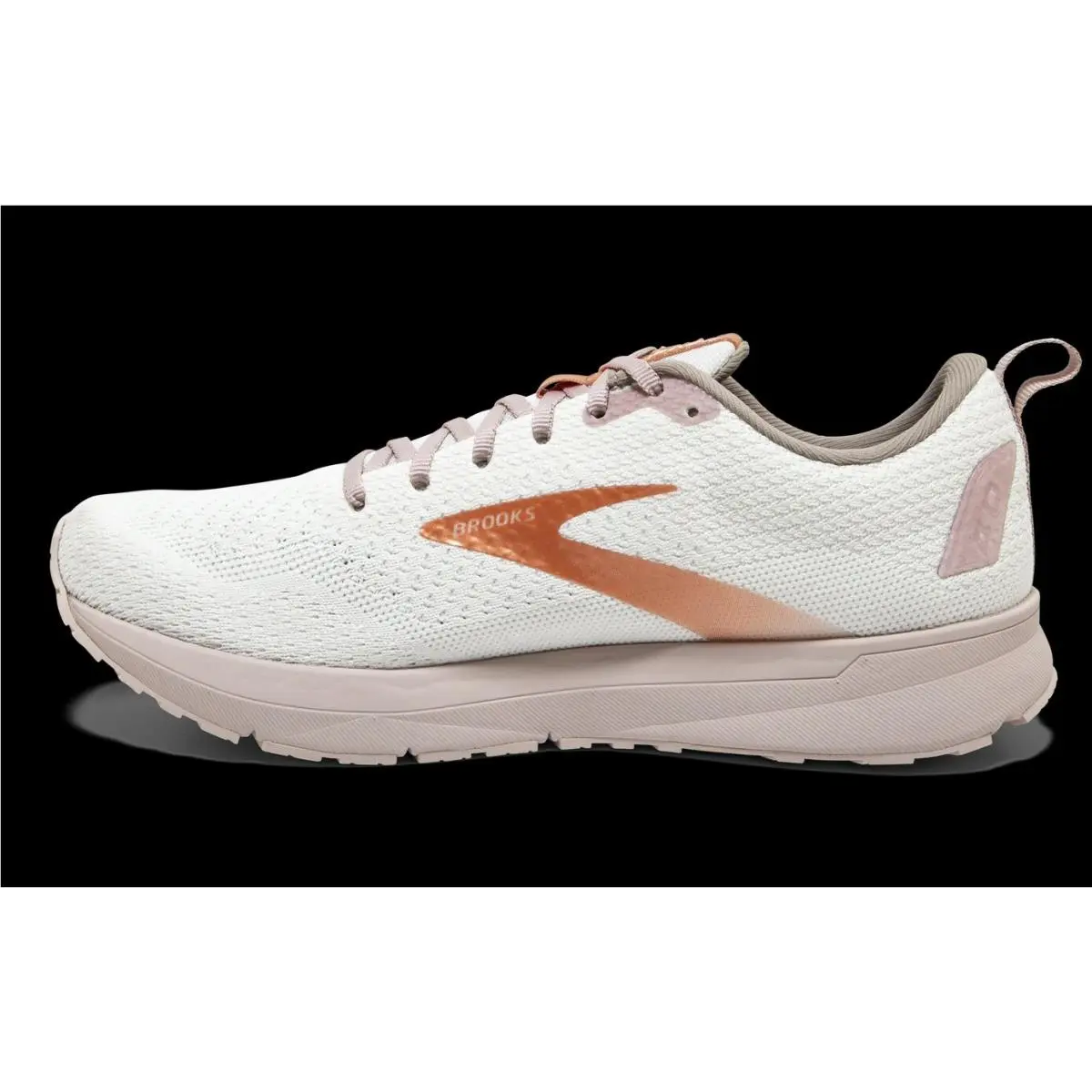 Brooks shoes - Revel 4 - Revel - 2160206 - White/Hushed Violet/Copper (UPC: 190340753169) 2