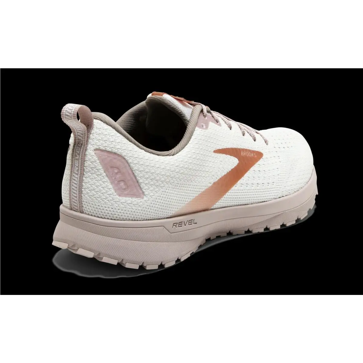 Brooks shoes - Revel 4 - Revel - 2160206 - White/Hushed Violet/Copper (UPC: 190340753169) 3
