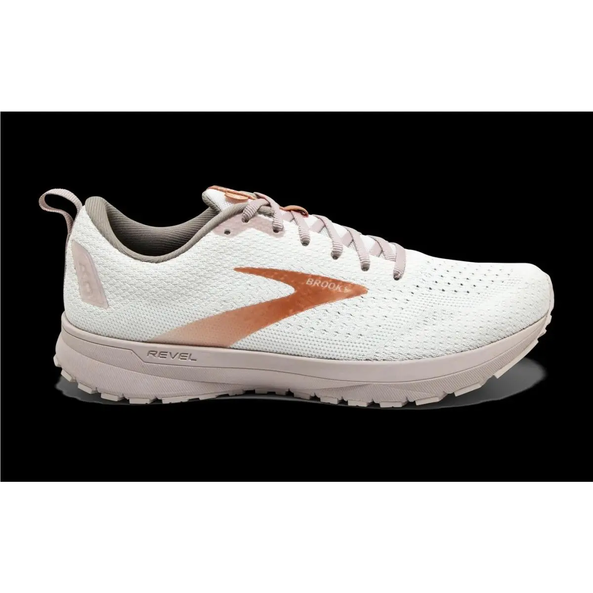 Brooks shoes - Revel 4 - Revel - 2160206 - White/Hushed Violet/Copper (UPC: 190340753169) 4