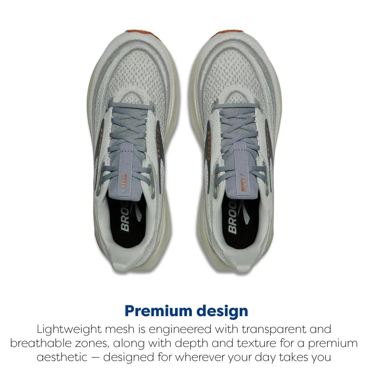 Brooks shoes - Brooks Revel - Revel - Gray 2