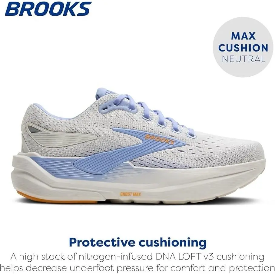 Brooks shoes - Brooks Ghost Max - Ghost Max - White (UPC: 0195394698275) 0