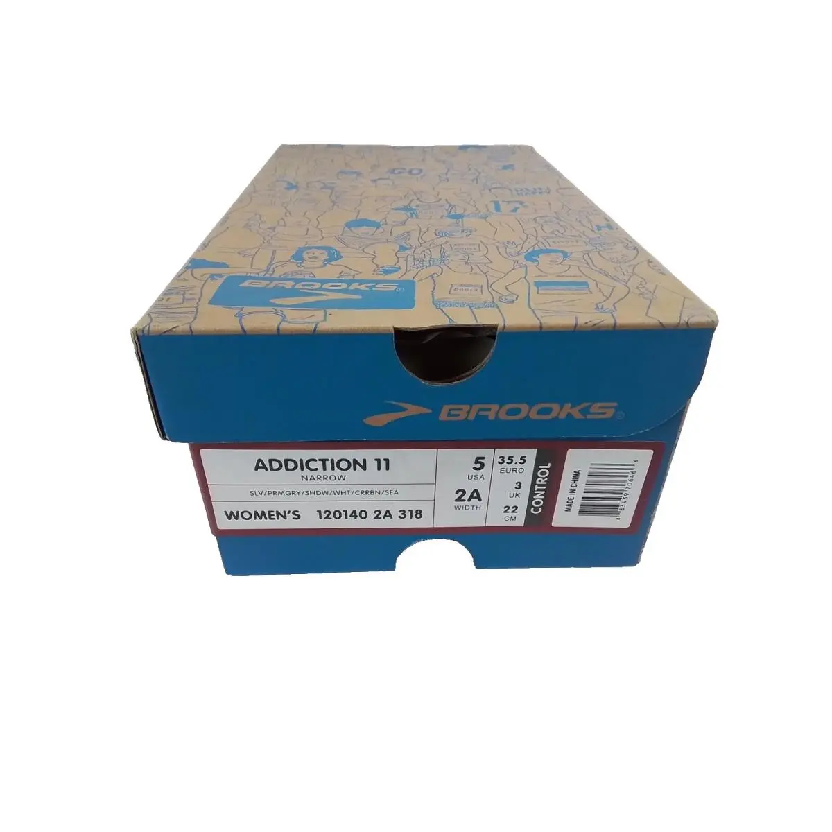 Brooks shoes - Brooks Addiction - Addiction - 120140-2A-318 - Silver 7