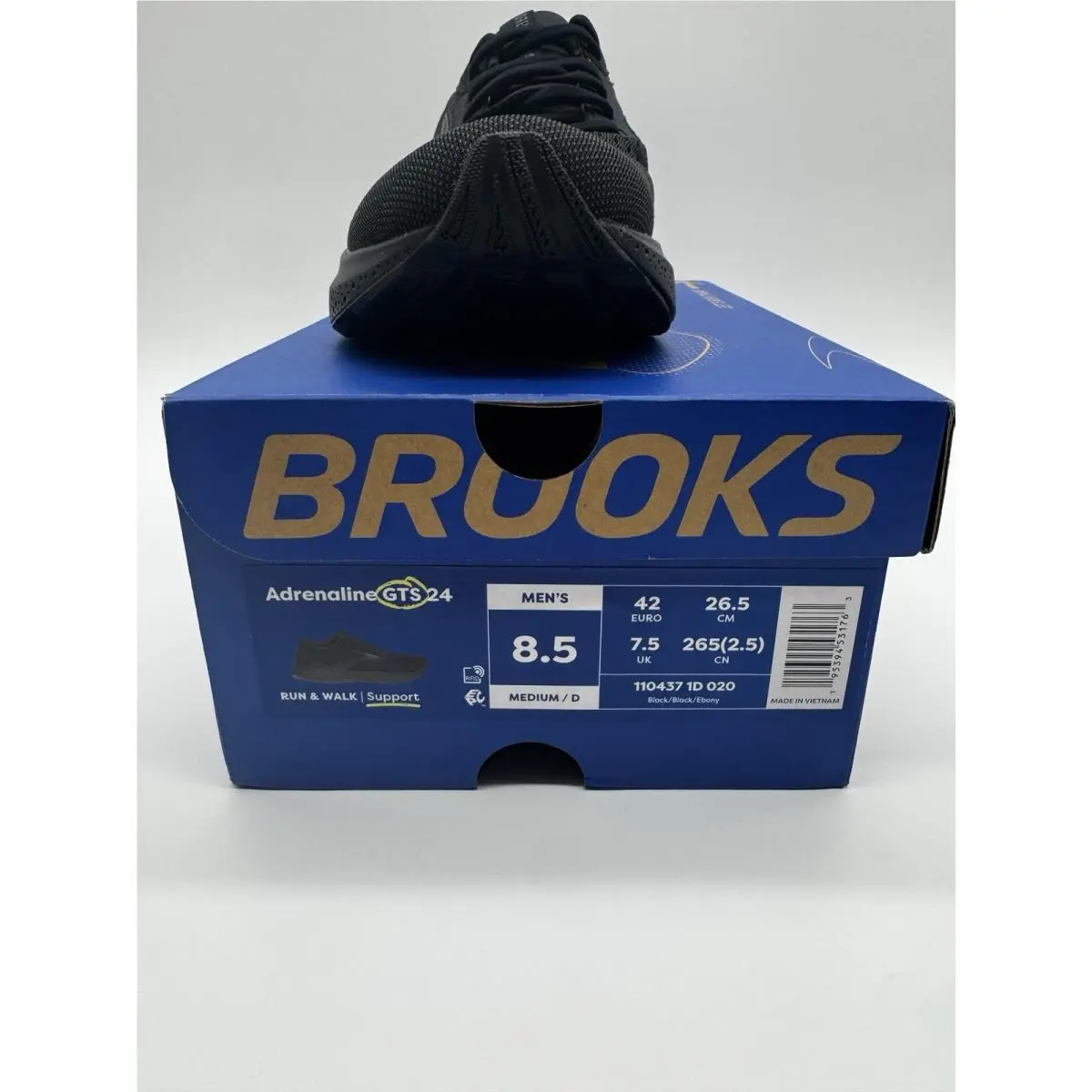 Brooks shoes - Brooks Adrenaline GTS 24 110437-2E-090 - 110437-2E-090 - Black 0
