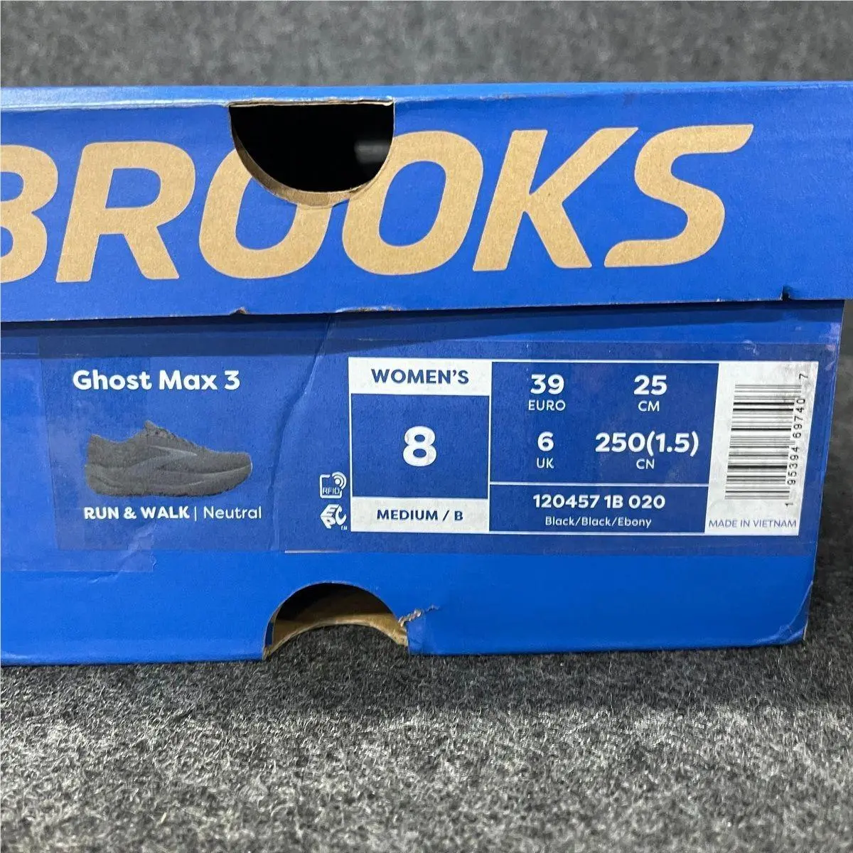 Brooks shoes - 1204571B020 - 1204571B020 - Black (UPC: 195394697407) 5