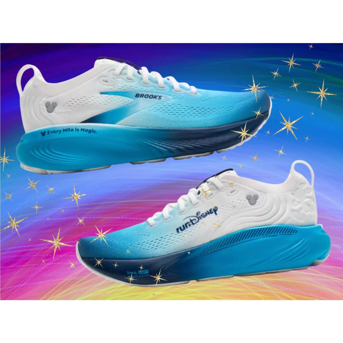 Brooks shoes - Brooks Adrenaline GTS 25 - Adrenaline GTS - White, Blue 1