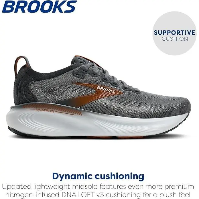Brooks shoes - Turbulence/Bombay Brown/Grey 0