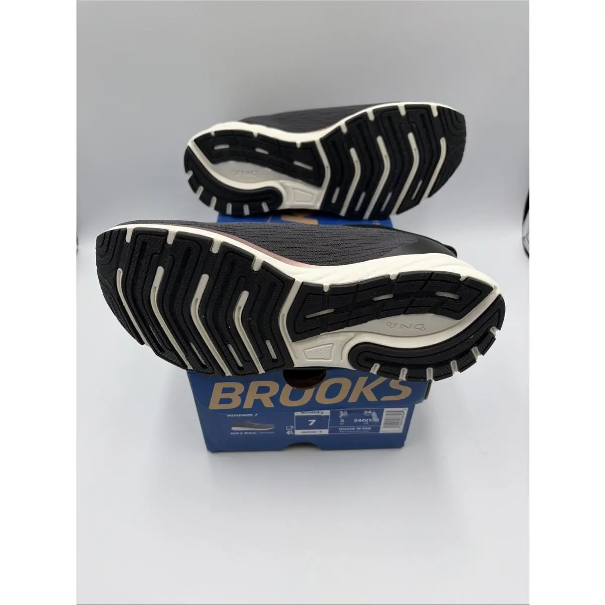 Brooks shoes - Brooks Anthem 7 - Anthem - 1204281B068 - Dark Gray Rose Gold (UPC: 195394667615) 2