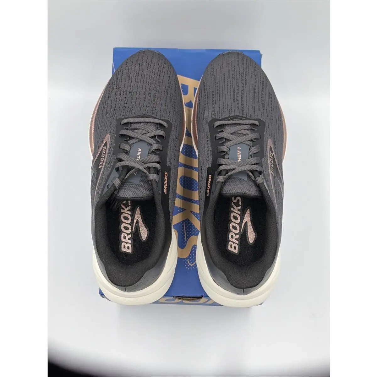 Brooks shoes - Brooks Anthem 7 - Anthem - 1204281B068 - Dark Gray Rose Gold (UPC: 195394667615) 4