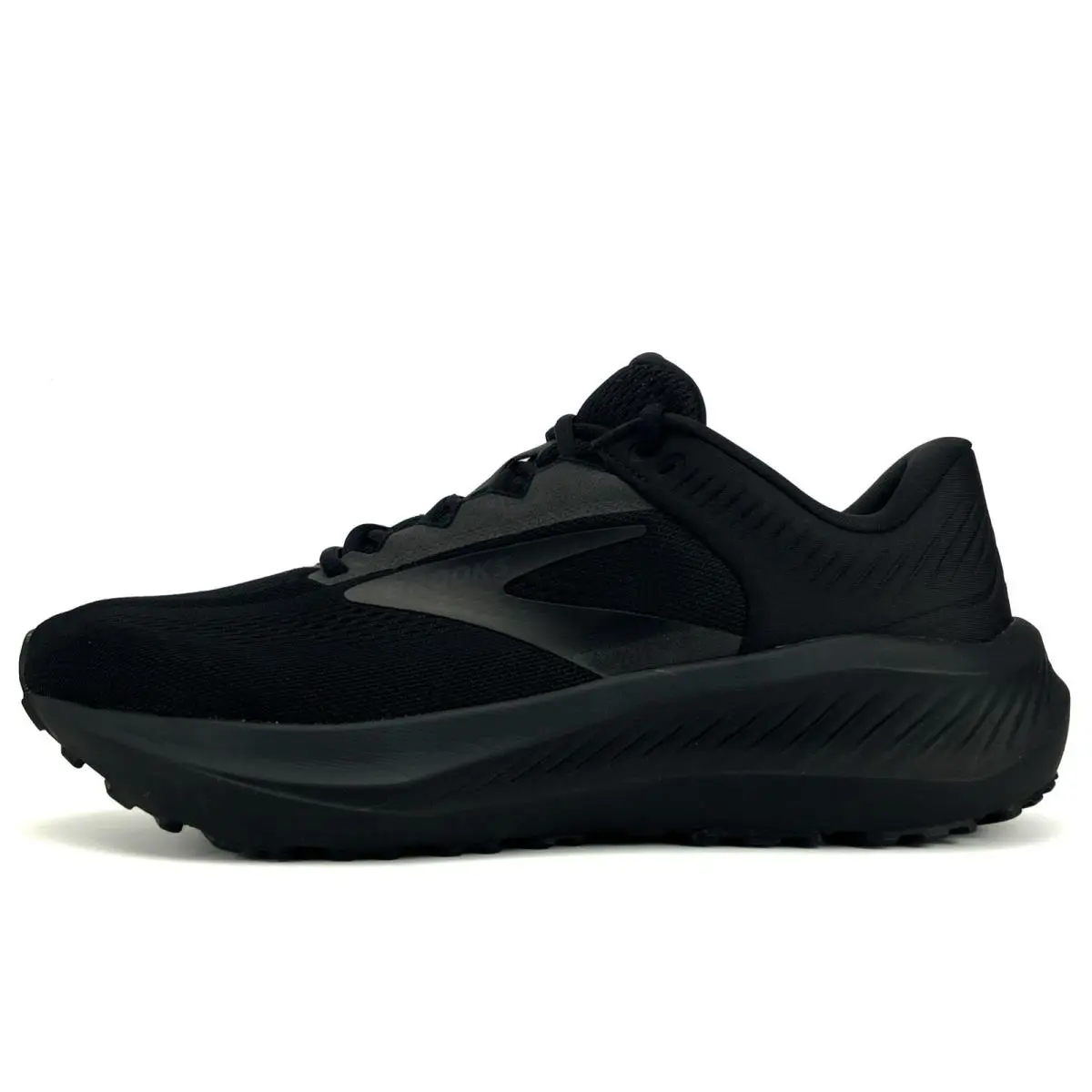 Brooks Anthem 8 Running Shoe - Men`s Size 9.5D `black/black/ebony` 1104721D020