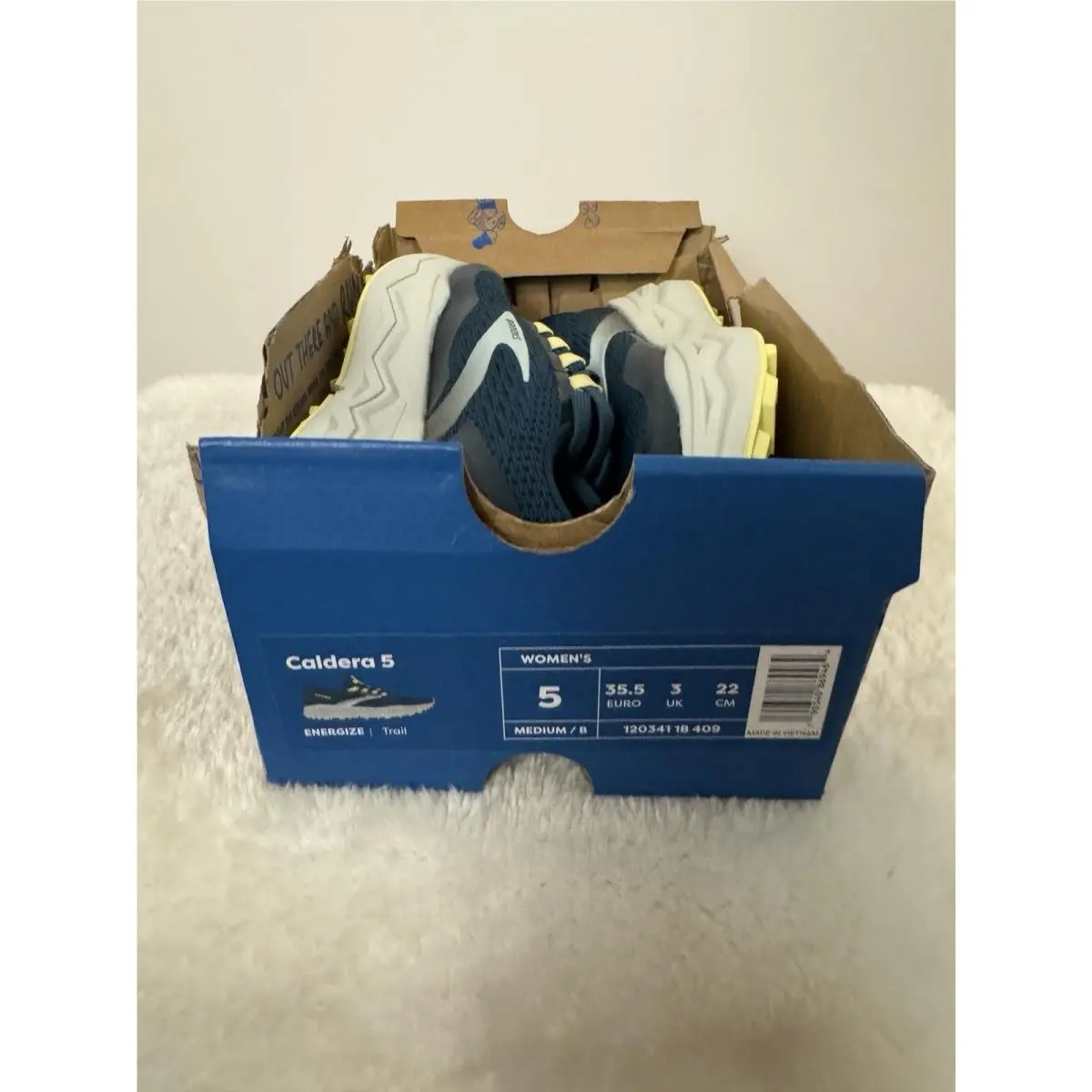Brooks shoes - Brooks Caldera - Caldera - Blue 4