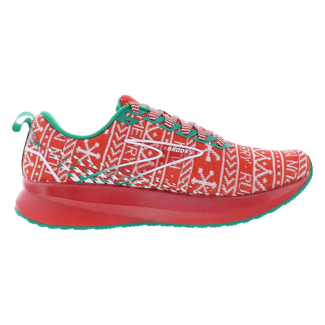 Brooks shoes - Red/White/Green, Main: Multi-colored (UPC: 195394003406) 1