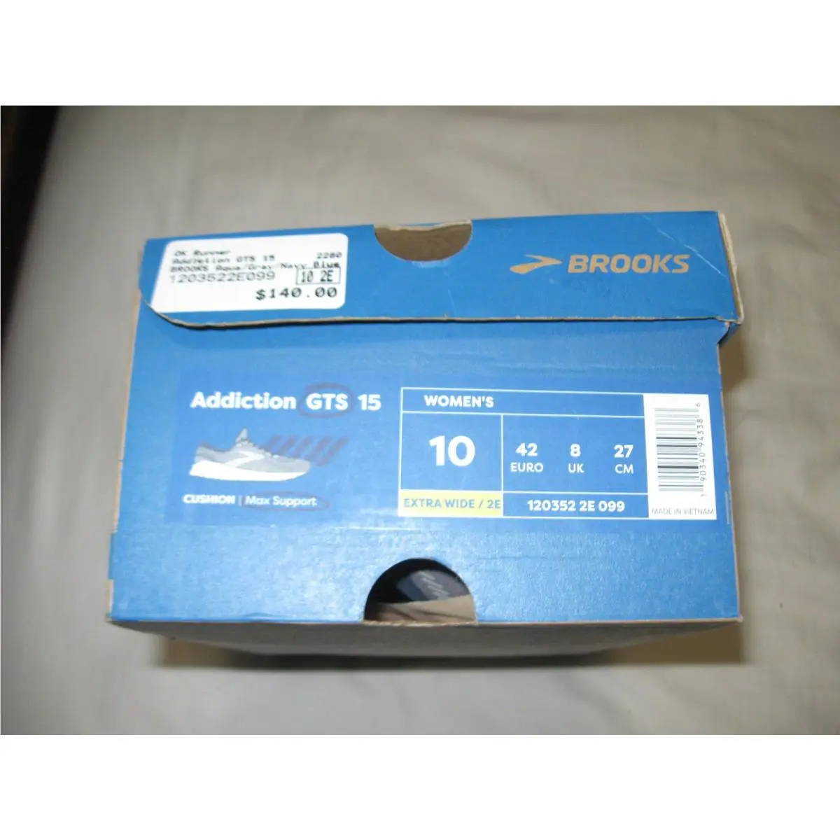 Brooks shoes - Brooks Adddiction 15 - Adddiction - 1203522 - Gray 5