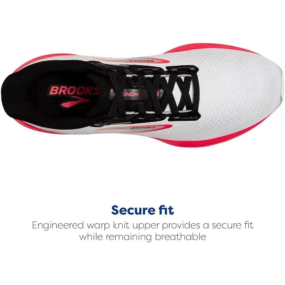 Brooks shoes - Brooks Launch 10 - Launch - Blue/Black/Fiery Coral 2